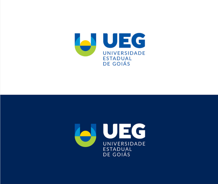 UEG戈亞斯州州立大學(xué)學(xué)校VI設(shè)計(jì)視覺識(shí)別形象設(shè)計(jì)-幾何字母u+圓形矩形設(shè)計(jì) UEG戈亞斯州州立大學(xué)學(xué)校VI設(shè)計(jì)視覺識(shí)別形象設(shè)計(jì)-幾何字母u+圓形矩形設(shè)計(jì)