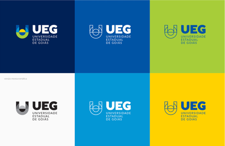 UEG戈亞斯州州立大學(xué)VI設(shè)計(jì)視覺識(shí)別形象設(shè)計(jì)-幾何字母u+圓形風(fēng)格設(shè)計(jì) UEG戈亞斯州州立大學(xué)VI設(shè)計(jì)視覺識(shí)別形象設(shè)計(jì)-幾何字母u+圓形風(fēng)格設(shè)計(jì)