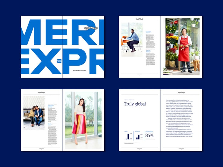 美國(guó)運(yùn)通品牌形象VI設(shè)計(jì)logo設(shè)計(jì),靈活運(yùn)用白色空間打造簡(jiǎn)潔風(fēng) 美國(guó)運(yùn)通品牌形象VI設(shè)計(jì)logo設(shè)計(jì),靈活運(yùn)用白色空間打造簡(jiǎn)潔風(fēng)