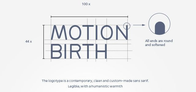 Motion Birth 運動誕生動感多彩品牌vi形象設(shè)計-logo