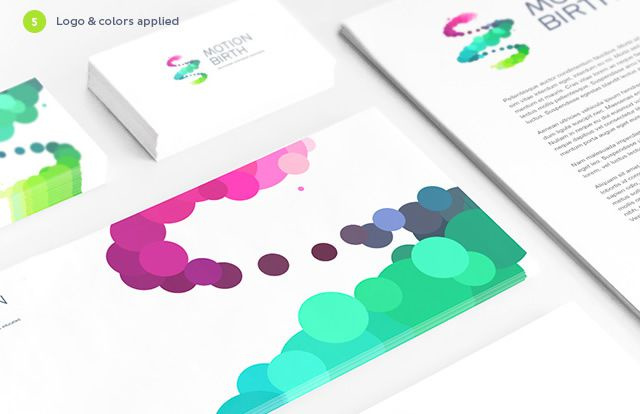 Motion Birth 運動誕生動感多彩品牌vi形象設(shè)計-文具vi設(shè)計