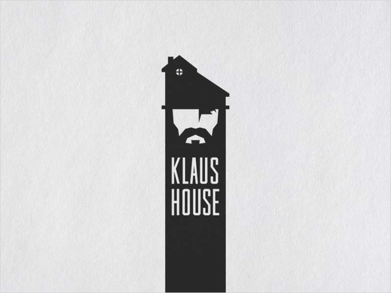 克勞斯之家建筑logo設(shè)計-上海標(biāo)志設(shè)計公司