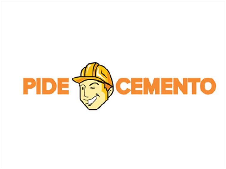 Pide Cemento 建筑工人標(biāo)志設(shè)計-上海標(biāo)志設(shè)計公司