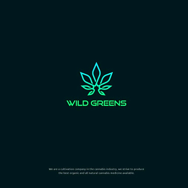 生態(tài)科技綠色標志logo設(shè)計