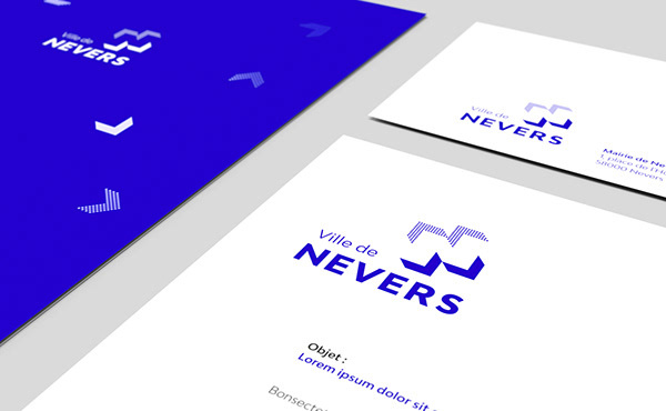 Nevers 城市品牌形象設計-vi設計