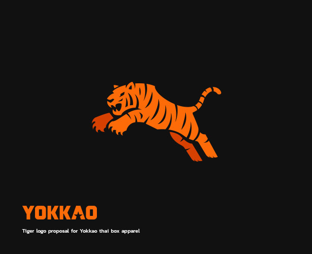 上海logo設(shè)計(jì)：28個(gè)現(xiàn)代和負(fù)空間標(biāo)志logo設(shè)計(jì)-老虎logo