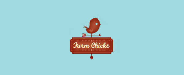 FarmChicks動物logo設(shè)計-上海logo設(shè)計欣賞