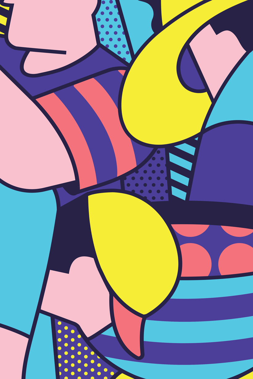 Cafe Buho 咖啡店品牌形象設(shè)計包裝設(shè)計，城市藝術(shù)和街頭漫畫風(fēng)格