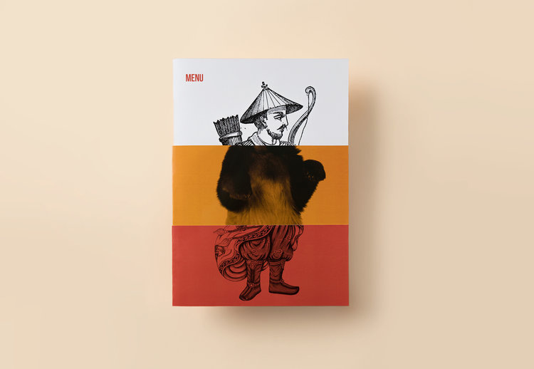 Soo Zee 23肉面湯餐廳拼貼風(fēng)格餐飲品牌形象設(shè)計與外賣包裝設(shè)計