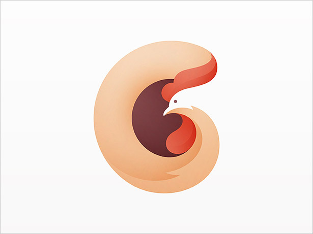 公雞標(biāo)志設(shè)計(jì)