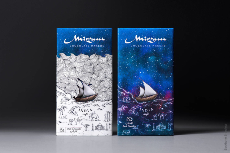 Mirzam巧克力棒包裝設(shè)計(jì)，以輕盈和獨(dú)特的夢(mèng)幻插圖吸引消費(fèi)者