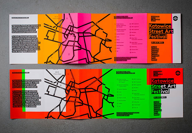 卡托維茲Steet藝術(shù)節(jié)宣傳冊(cè)設(shè)計(jì)