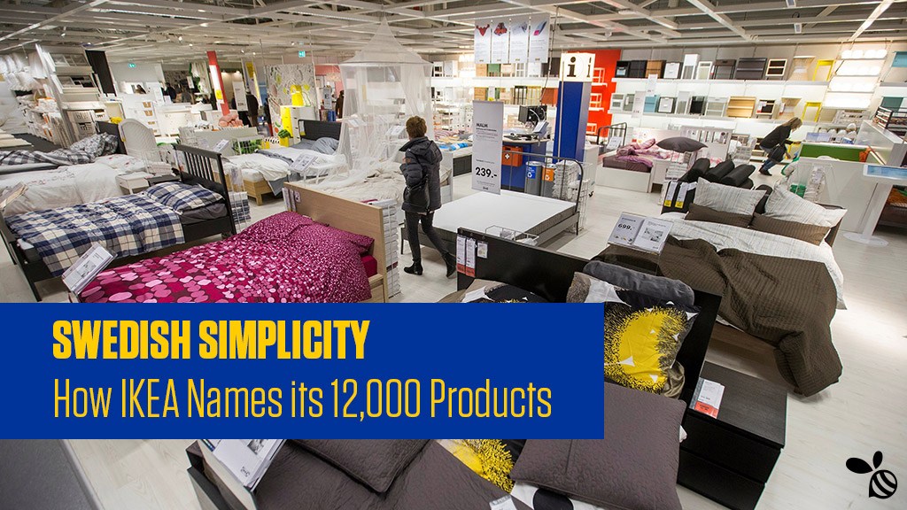 宜家如何命名其產(chǎn)品：這是一個(gè)輝煌的產(chǎn)品品牌命名系統(tǒng)