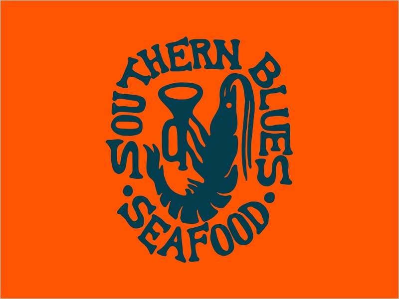  2018年的現(xiàn)代餐廳標(biāo)志設(shè)計(jì)-SB海鮮標(biāo)志設(shè)計(jì)