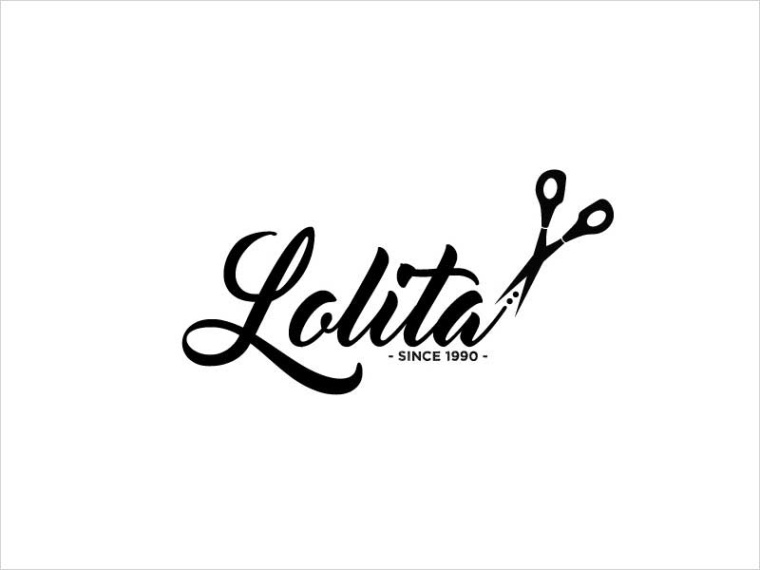 洛麗塔美發(fā)沙龍標(biāo)志設(shè)計(jì)