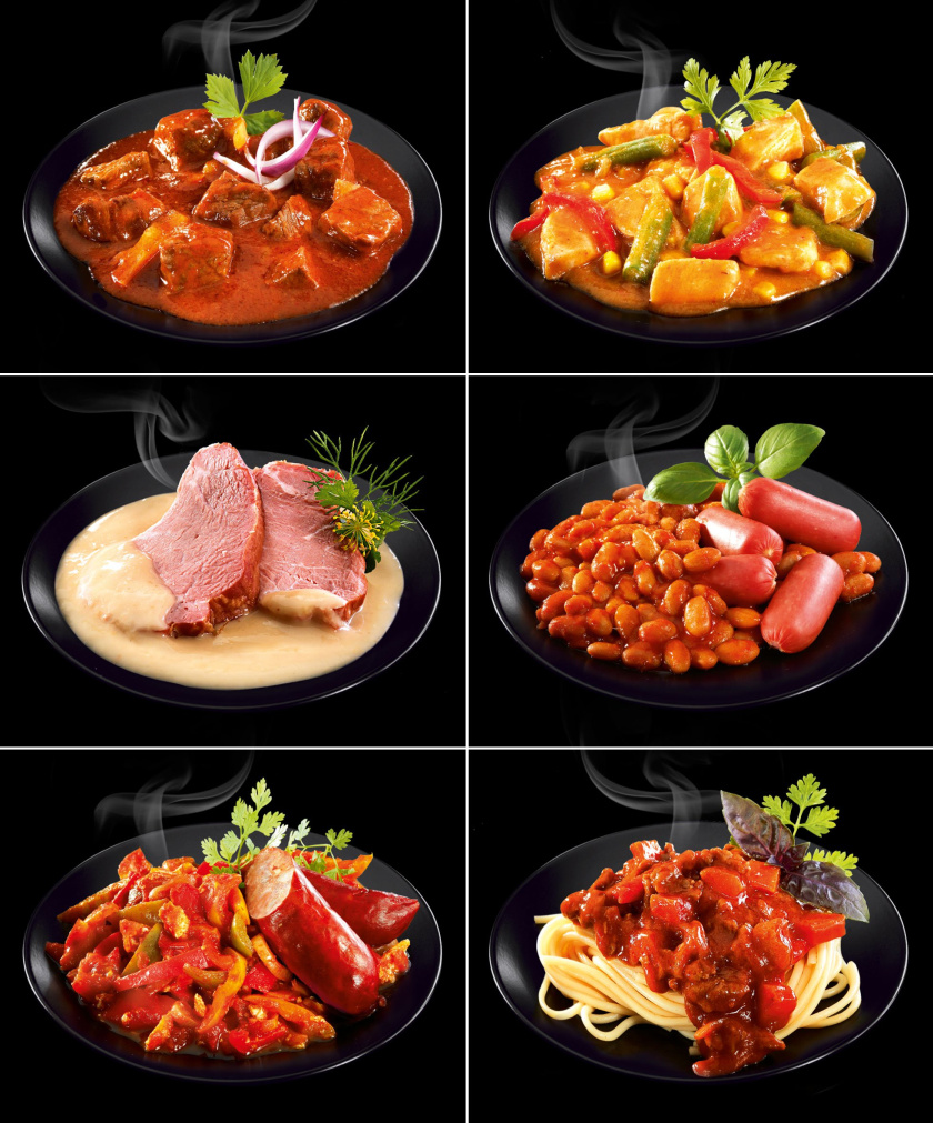 Hamé 即食餐即食菜包裝設(shè)計-餐品攝影