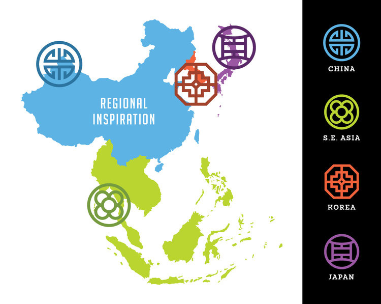 用一種文化在世界各地享受美食之旅，One Culture Foods調(diào)味品與杯面包裝設(shè)計(jì)