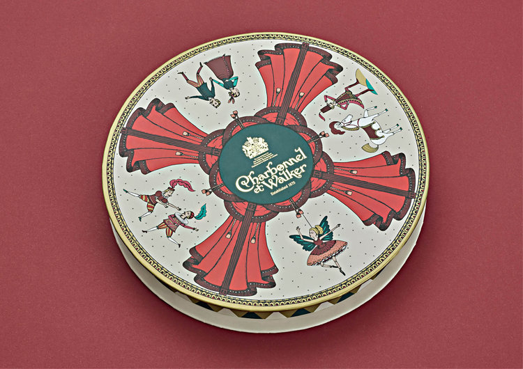 Charbonnel圣誕節(jié)巧克力禮品包裝設(shè)計(jì),設(shè)計(jì)靈感來自芭蕾舞劇院與童話故事 Charbonnel圣誕節(jié)巧克力禮品包裝設(shè)計(jì),設(shè)計(jì)靈感來自芭蕾舞劇院與童話故事