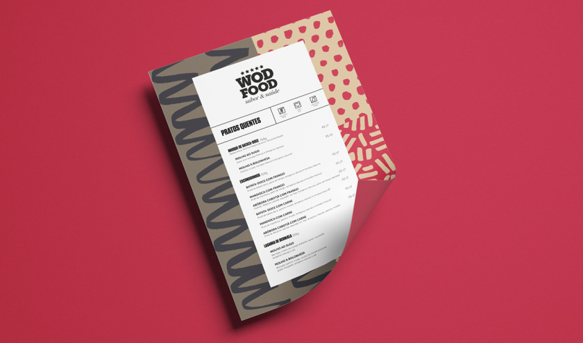 WOD健身營養(yǎng)餐食品包裝設(shè)計(jì)，突出健康、新鮮與手工制作