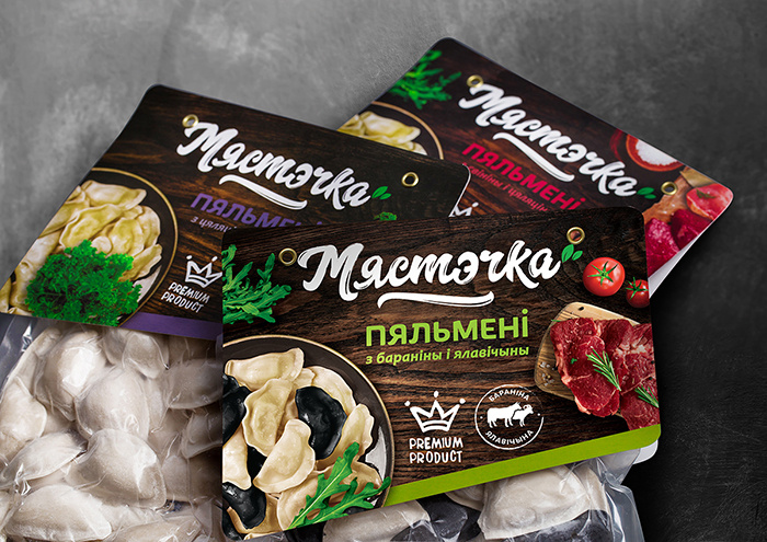 Myastechka新品牌水餃包裝設(shè)計(jì)，傳達(dá)優(yōu)質(zhì)，自然與廚師級(jí)美食