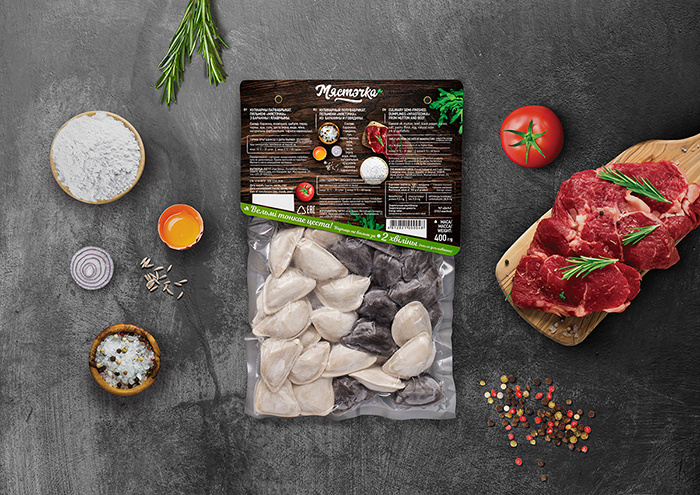 Myastechka新品牌水餃包裝設(shè)計(jì)，傳達(dá)優(yōu)質(zhì)，自然與廚師級(jí)美食