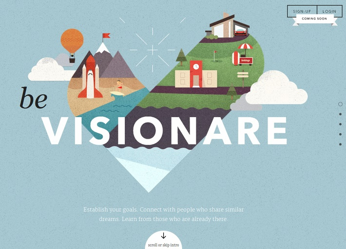 上海網(wǎng)站設計建設公司-柔和色彩創(chuàng)意配色網(wǎng)站設計-Visionare