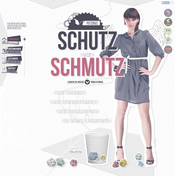 上海網(wǎng)站設計建設公司-柔和色彩創(chuàng)意配色方案網(wǎng)站設計-Putzengel