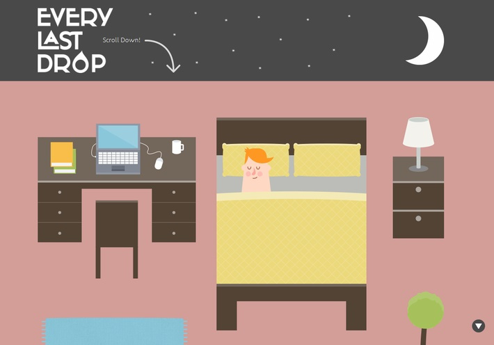 上海網(wǎng)站設計建設公司-柔和色彩創(chuàng)意配色方案網(wǎng)站設計-最后一滴