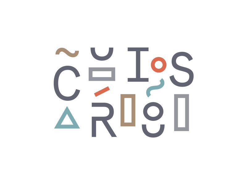 完美配色和創(chuàng)意造型的logo設(shè)計-好奇