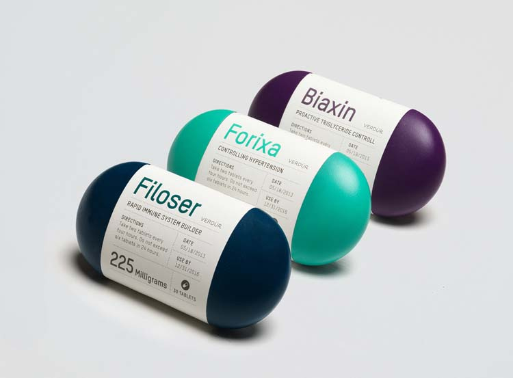 藥品包裝設(shè)計(jì)靈感-Vedur藥品包裝設(shè)計(jì)