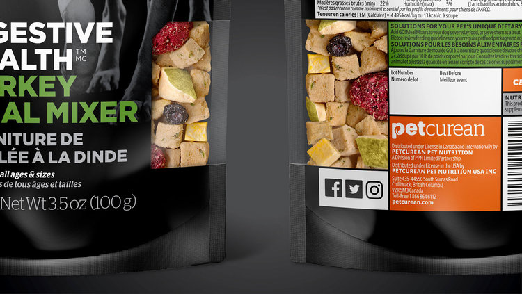 GO！混合膳食保健狗糧包裝設(shè)計(jì)-上海包裝設(shè)計(jì)公司