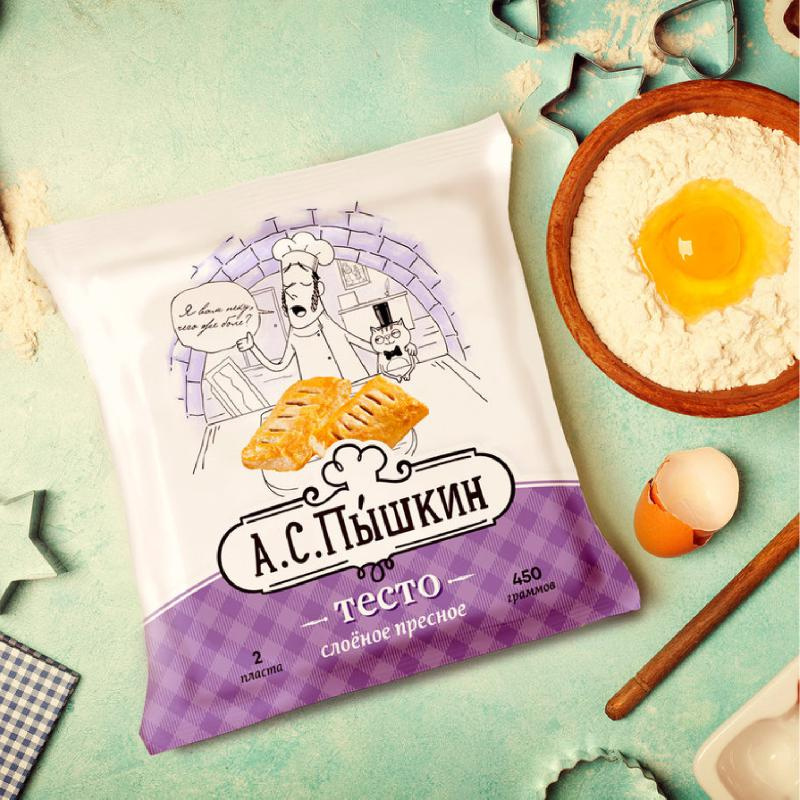 А.С.Пышкин面包糕點包裝設(shè)計，講述了“烘培大師與貓詩人”的故事