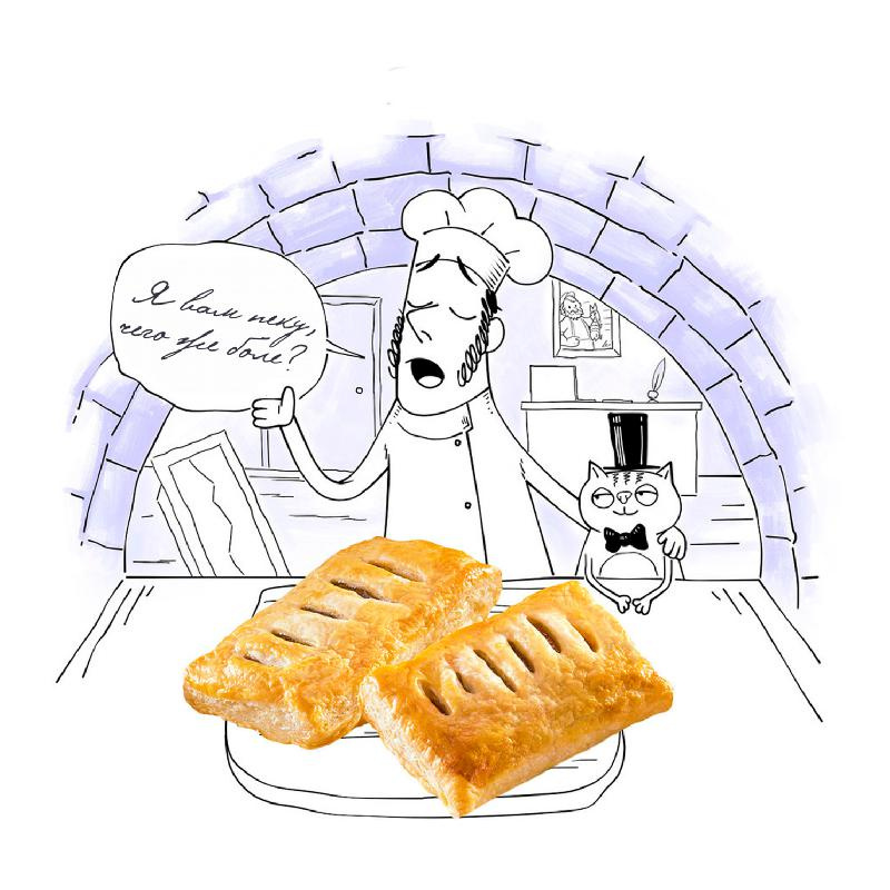 А.С.Пышкин面包糕點包裝設(shè)計，講述了“烘培大師與貓詩人”的故事
