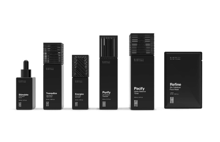 黑酷風(fēng)格男性護(hù)膚品化妝品包裝設(shè)計(jì)，設(shè)計(jì)靈感來自海洋和水