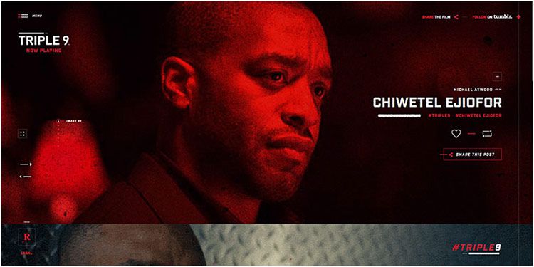 黑色和紅色--雙色調網頁設計-上海網站設計公司教程