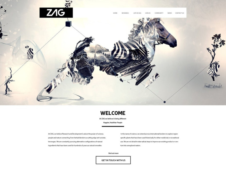 飲料公司品牌網(wǎng)頁設(shè)計