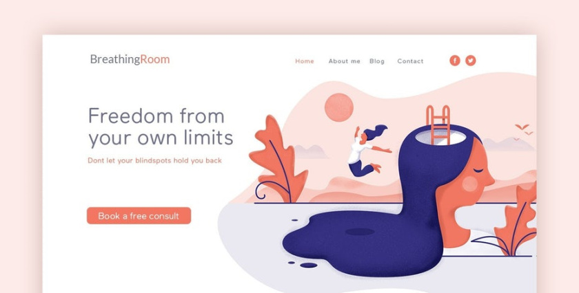 平面設(shè)計中的超現(xiàn)實主義-釋放你的頭腦超現(xiàn)實的網(wǎng)頁設(shè)計