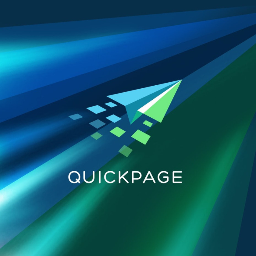 40個比彩虹更亮的彩色標志-類似顏色配色-藍色和綠色紙飛機標志設計