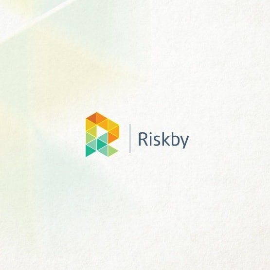 40個比彩虹更亮的彩色標志-類似顏色配色-黃色橙色綠色 riskby logo設計