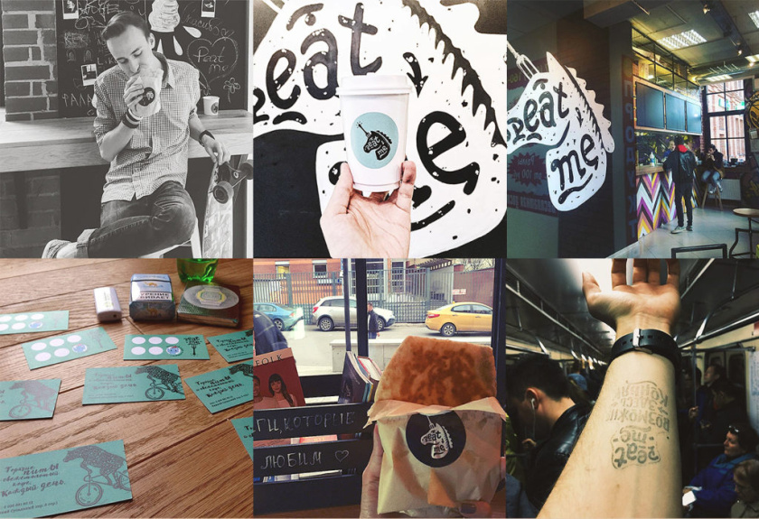 Решение 俄羅斯面餅餐廳餐飲品牌形象vi設(shè)計“獨角獸與動物”插畫風(fēng) Решение 俄羅斯面餅餐廳餐飲品牌形象vi設(shè)計“獨角獸與動物”插畫風(fēng)