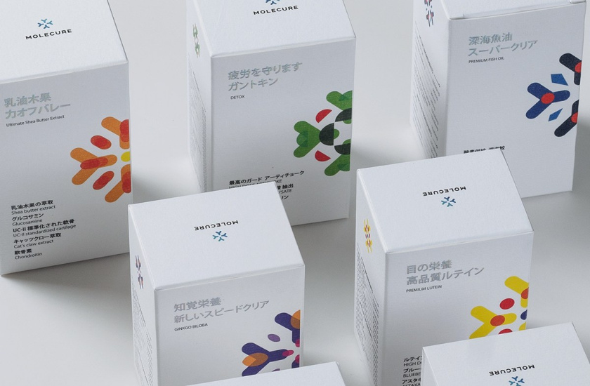 MOLECURE分子藥局營養(yǎng)保健藥品包裝設計