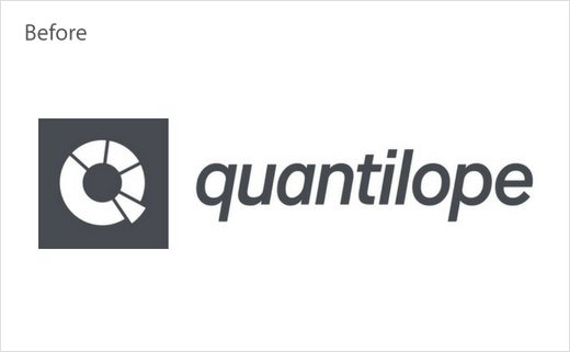 Quantilope市場調(diào)研分析公司logo設(shè)計-舊版本