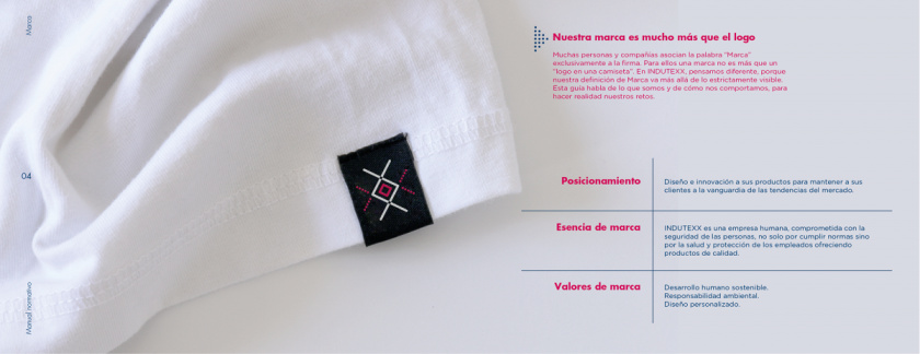 Indutexx 紡織面料品牌vi設(shè)計logo設(shè)計，幾何線條風(fēng)格