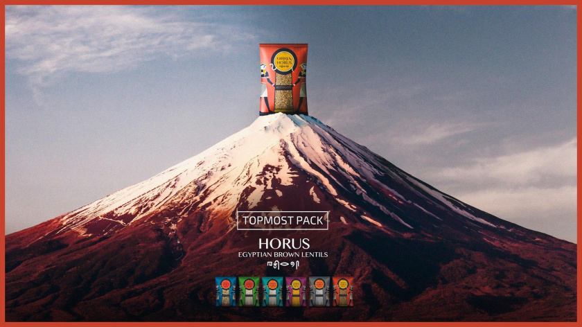 Horus食品平面廣告創(chuàng)意設(shè)計(jì)“山頂篇”