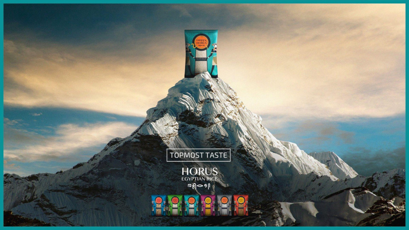 Horus食品平面廣告創(chuàng)意設(shè)計(jì)“山頂篇”