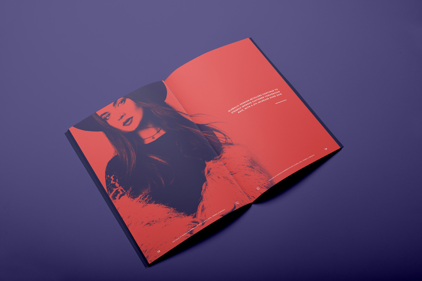 《2019年歐美時(shí)尚電子商務(wù)狀況報(bào)告》年報(bào)宣傳畫(huà)冊(cè)設(shè)計(jì)