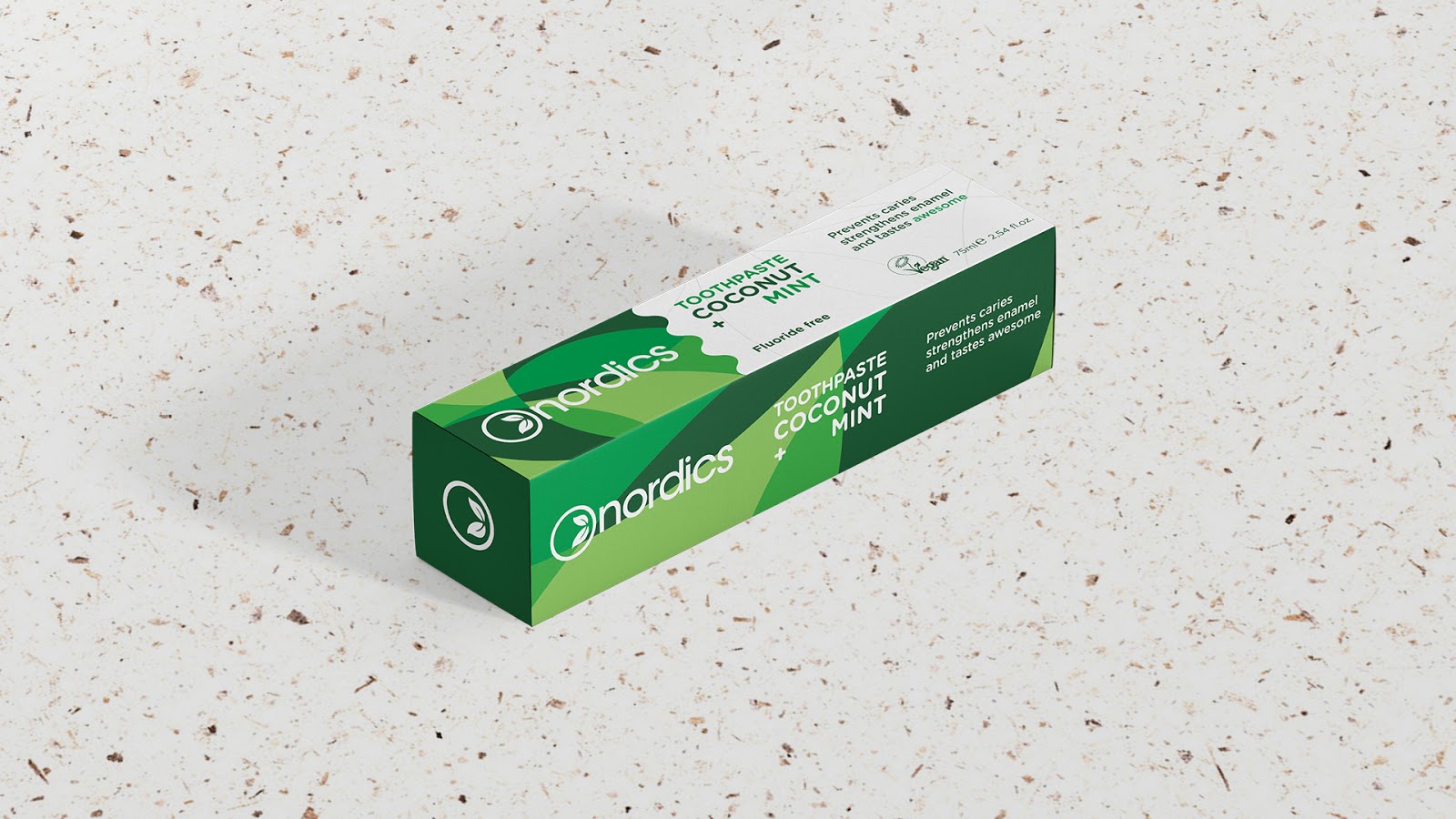 nordics純天然牙膏品牌包裝設(shè)計(jì)