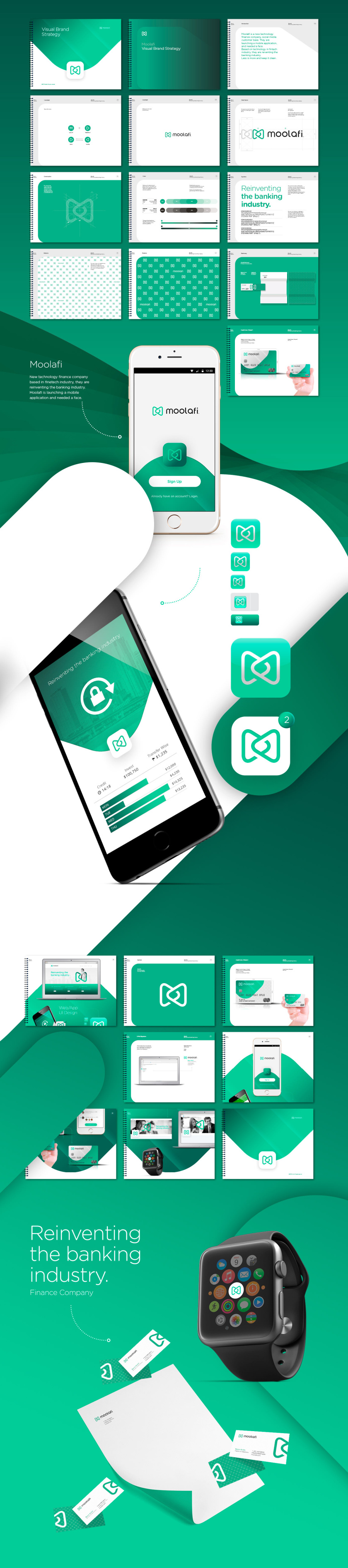 Moolafi Finance 科技金融公司logo設(shè)計(jì)vi設(shè)計(jì)-品牌vi視覺規(guī)范手冊(cè)