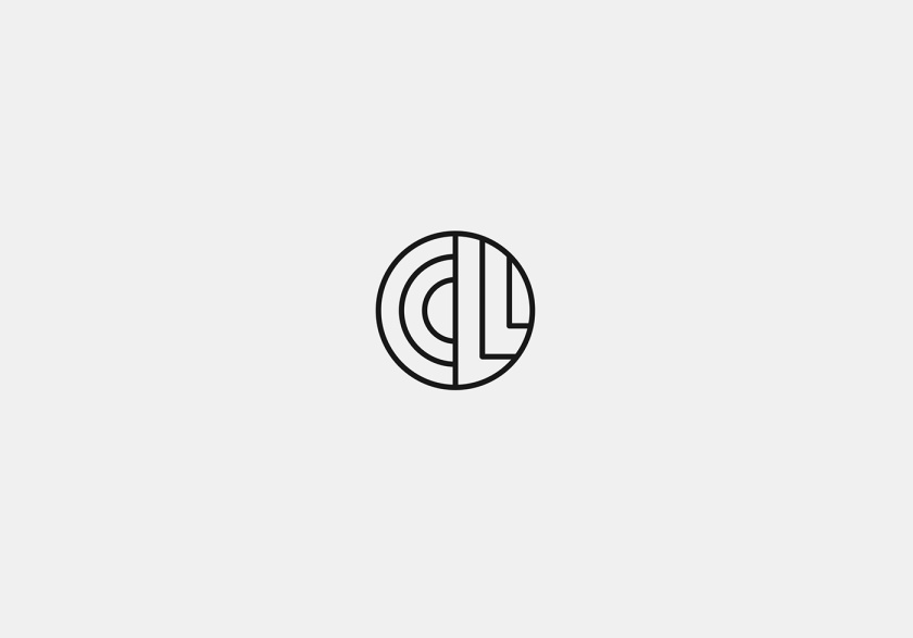 CL字母圓形線條logo設(shè)計-上海logo設(shè)計公司