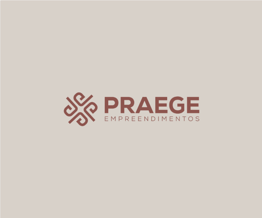 PRAEGE 4個(gè)P字母酒店logo設(shè)計(jì)